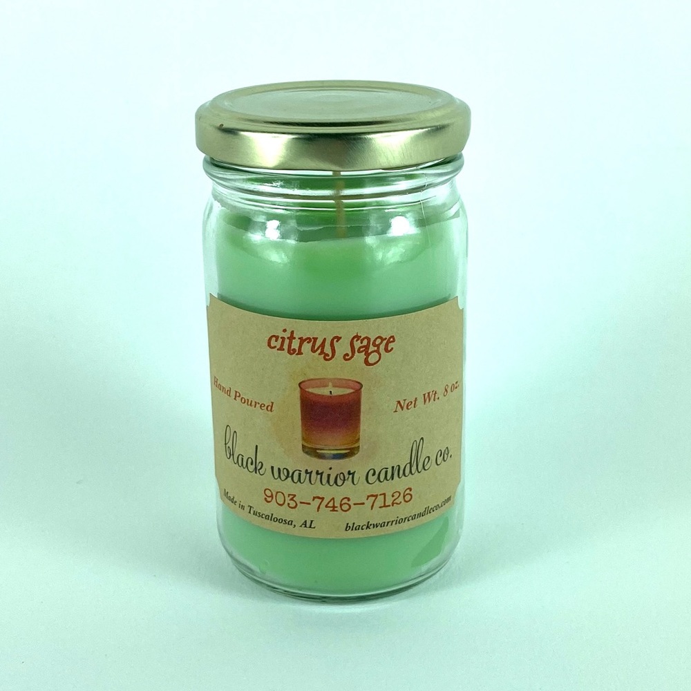 Citrus Sage 8oz Candle